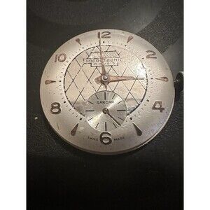 LANCO Watch Movement 17 Jewels Swiss Made Sacar 7305 For Parts